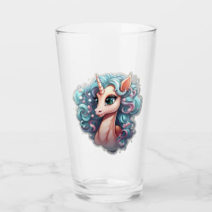 Copo De Pint 🦄 "Sip Místico" Unicorn Glass Tumbler 🌟