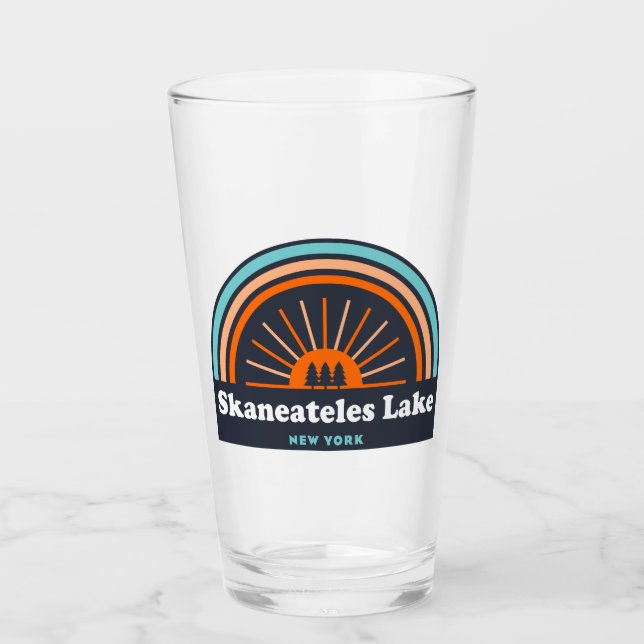 Copo De Pint Skaneateles Lake New York Rainbow (Frente)