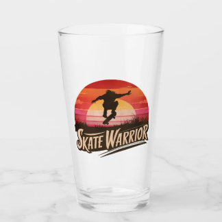 Copo De Pint Skate warrior - rétro sunset vintage