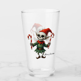 Copo De Pint Skeleton Christmas Elf – Creepy Cute Dark Holiday 