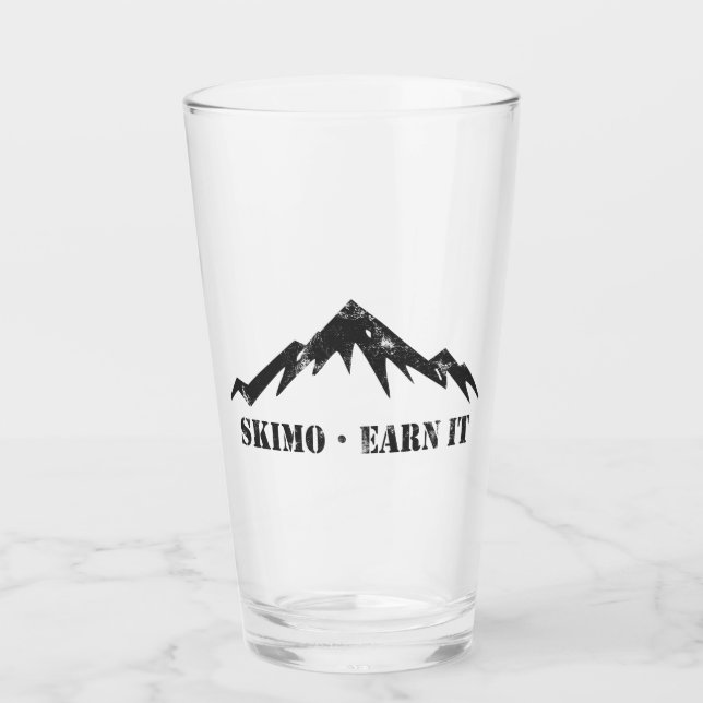 Copo De Pint Skimo, ganhe (Frente)