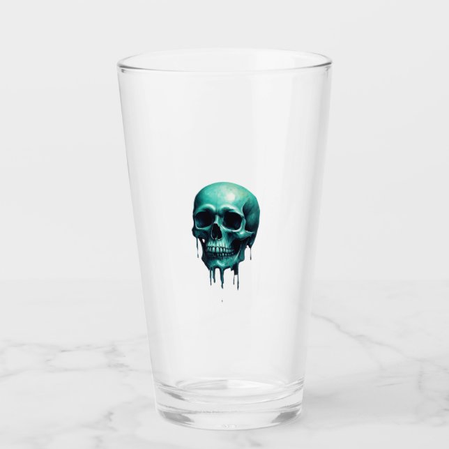 Copo De Pint skull glass (Frente)