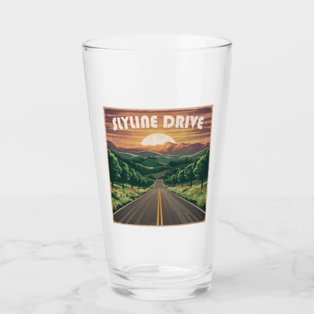 Copo De Pint Skyline Drive Virginia Sunset (Frente)