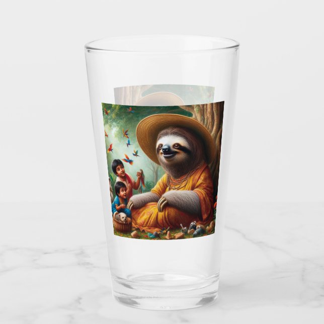 Copo De Pint Sloth Grandma (Frente)