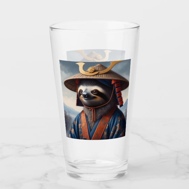 Copo De Pint Sloth Samurai (Frente)