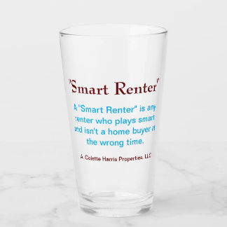Copo De Pint Smart Renter - Design 2 Glass