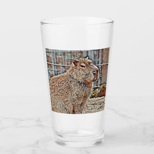 Copo De Pint SmartMix Animal - Capybara (Frente)