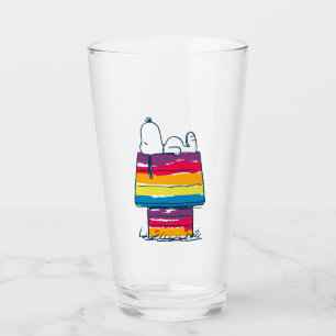 Copo De Pint Snoopy Rainbow Dog House