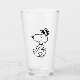 Copo De Pint Snoopy So Sweet Flower Pattern