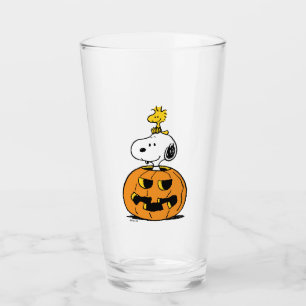Copo De Pint Snoopy & Woodstock Pumpkin