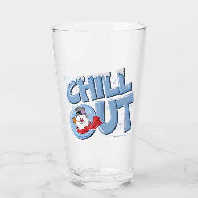 Copo De Pint Snowman™ congelado | Desenho (Frente)