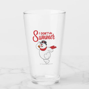 Copo De Pint Snowman™ congelado Eu não faço verão