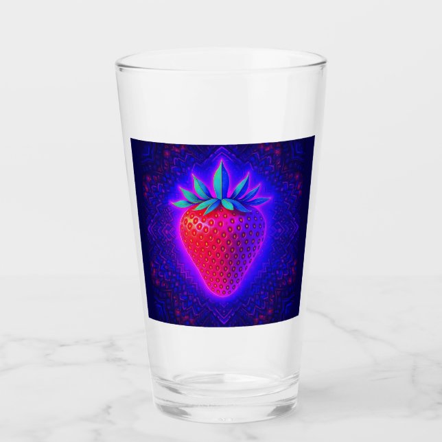 Copo De Pint Sobremesas Divertidas (Morango)  (Frente)