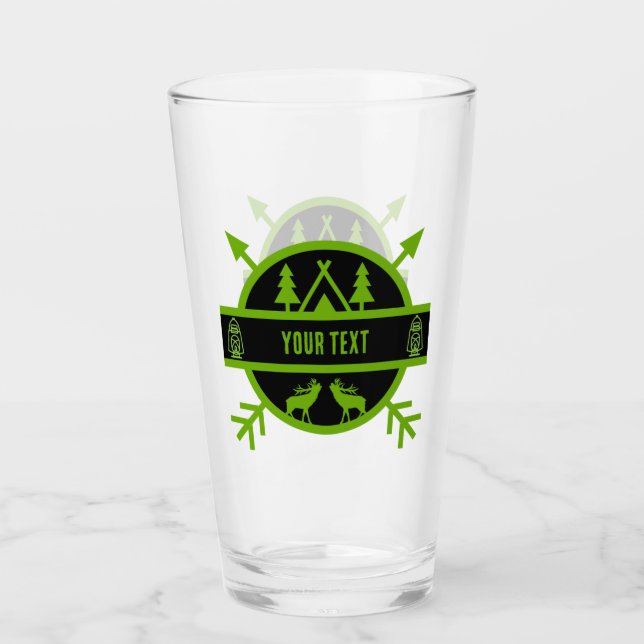 Copo De Pint Sobreviventes da Natureza da Bushcraft (Frente)