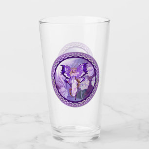 Copo De Pint Sol roxo Vidro de fada