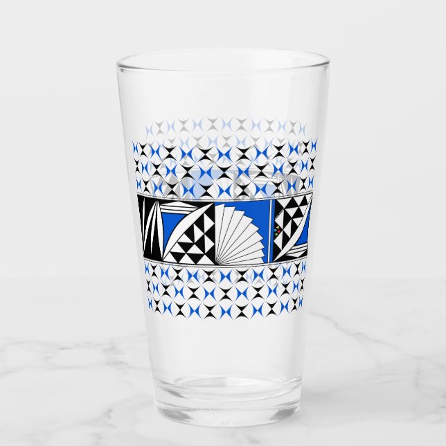 Copo De Pint Sol Sudoeste de Azul (Frente)