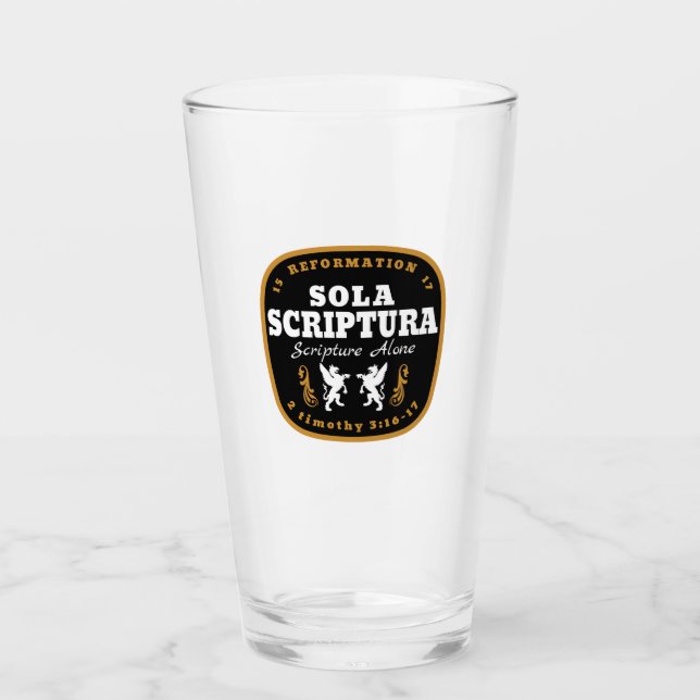 Copo De Pint Sola Scriptura (Frente)