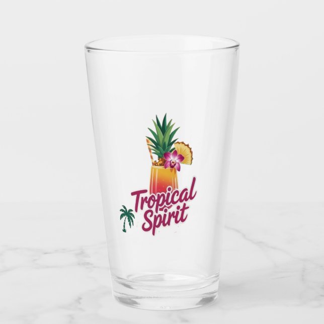 Copo De Pint Sonhos Tropicais (Frente)
