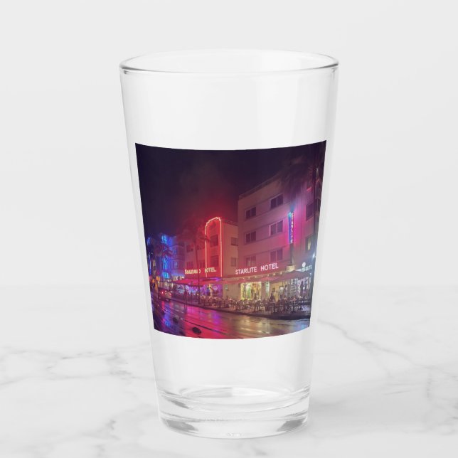 Copo De Pint South Beach, Miami, Florida Art Deco (Frente)