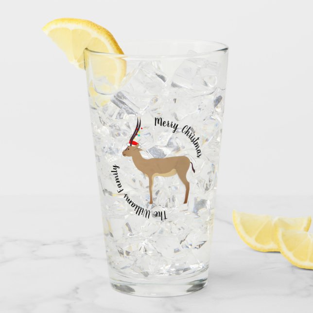 Copo De Pint Springbok Natal (Gelo frontal)