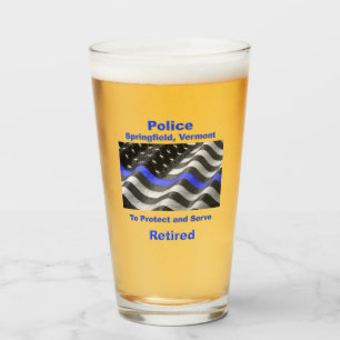 Copo De Pint Springfield, Vermont. Polícia