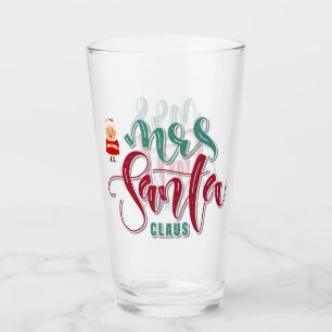 Copo De Pint Sra. Papai Noel