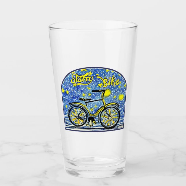 Copo De Pint Starry Bike (Frente)