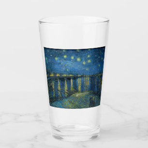 Copo De Pint Starry Night Over the River Rhone (por van Gogh)
