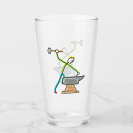 Copo De Pint Stickman de Ferreiro