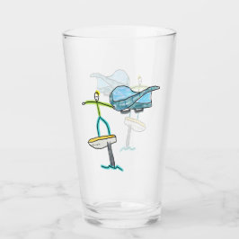 Copo De Pint Stickman de Wing Foiling