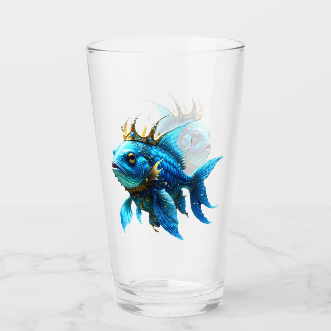Copo De Pint Sua Alteza Peixe Real  (Frente)