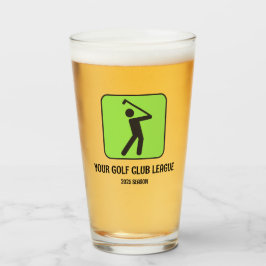 Copo De Pint Sua Liga de Golfe / Tumbler de Vidro