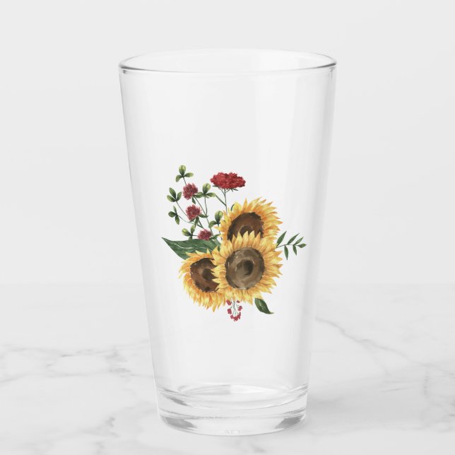 Copo De Pint Summer Watercolor Floral (Frente)