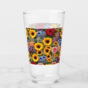 Copo De Pint Sunflower Rose Bouquet #2