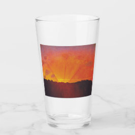 Copo De Pint Sunset, Orange Sky (por Félix Vallotton)
