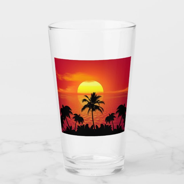 Copo De Pint Sunset tropical (Frente)