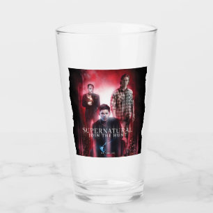 Copo De Pint Supernatural Crowley, Dean e Sam