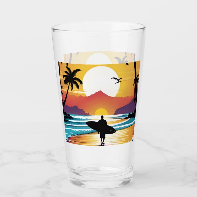 Copo De Pint Surfista (Frente)