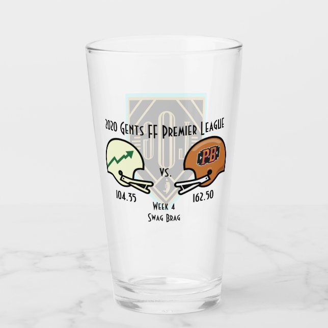 Copo De Pint SwagBrag4 Younker v Pick Pint Glass (Frente)