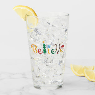 Copo De Pint Taça de Vidro de Natal