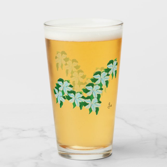 Copo De Pint Taça De Vidro: Fora De Grécia (Frente (Preenchido))