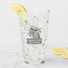Copo De Pint Taça de Vidro Personalizada de Tigre para Graduaçã