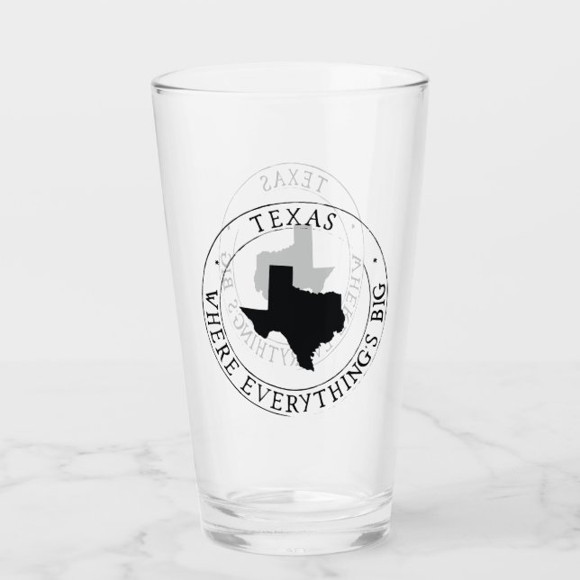 Copo De Pint Taça Estadual do Texas (Frente)