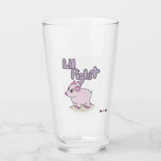 Copo De Pint Taça "Lil Piglet" (Vidro De Cerveja)