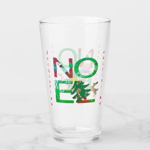 Copo De Pint Taça Noel de Vidro