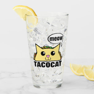 Copo De Pint Tacocat Meow Glass
