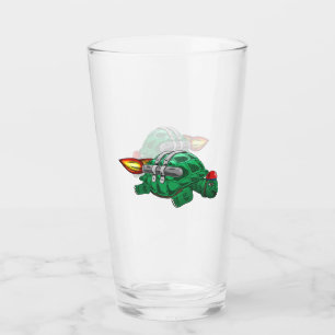 Copo De Pint Tartaruga Foguete