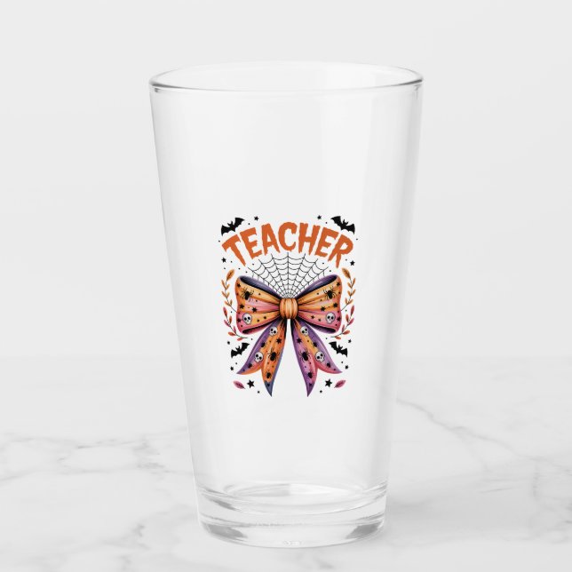 Copo De Pint Teacher Spooky Halloween (Frente)