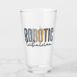 Copo De Pint Técnico Robótico Personalizado | Tecnologia Robóti