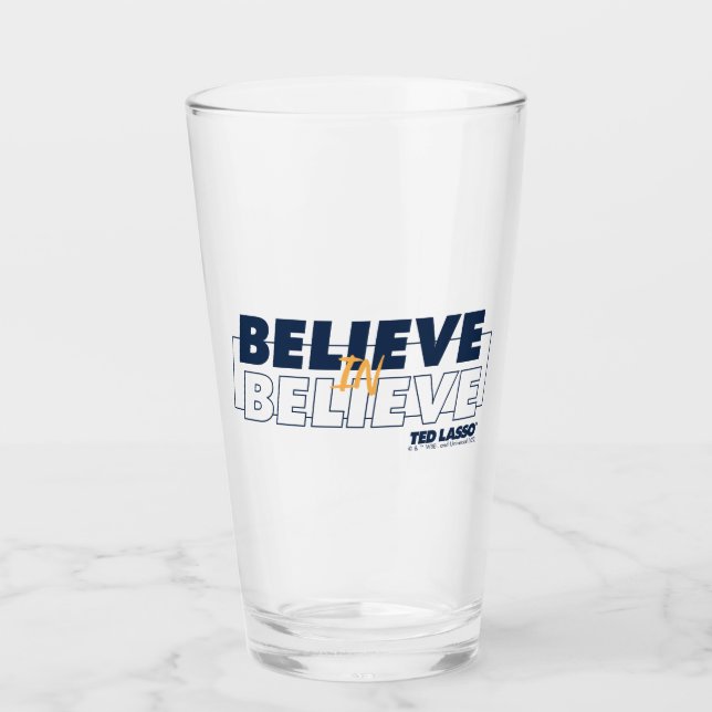 Copo De Pint Ted Lasso | Believe in Believe (Frente)